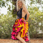"Rocío" Body halter / "Candela" Falda flamenca